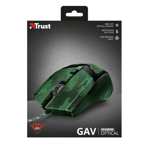 [GXT101C] Mouse óptico para juegos trust