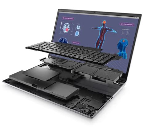 [P77I5642T16-G3Y] Computador Portátil DELL PRECISION 7780 17" Intel i5-13600HX 64GB 2TB SSD Windows 11 Pro 3Y