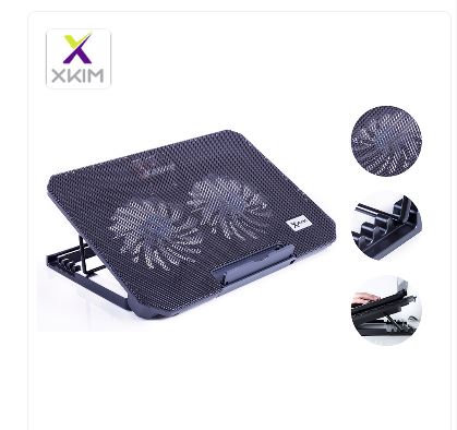 [BSDN-PRO] Base Refrigerante Ajustable puertos USB y 2 ventiladores 10° y 15°