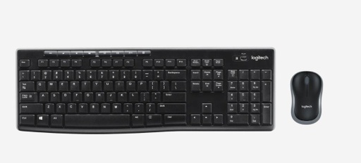 [MK270] Combo Teclado- Mouse Inalambrico Logitech MK270