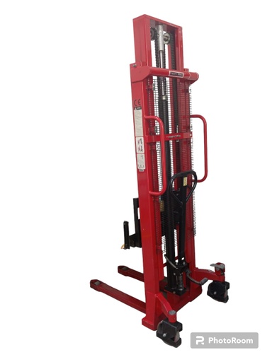 [ESTI1TBIGRED] Montacargas Estibadora Manual Hidraulica 1 Ton BIGRED (Usada)