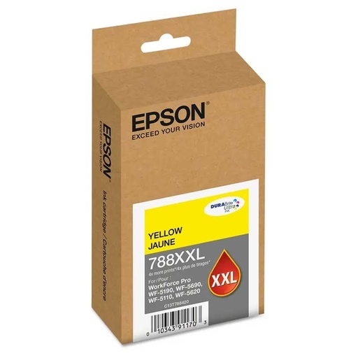 [T788XXL420-AL] Cartucho de Tinta Amarilla Epson T788XXL420-AL WF-5190/WF-5690