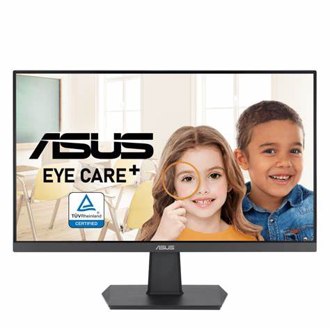 [VA24EHF] Monitor Gaming ASUS VA24EHF Eye Care: 24'', IPS, Full HD, sin marco, 100 Hz, sincronización adaptativa, MPRT de 1 ms, HDMI, luz azul baja, sin parpadeo, montaje en pared