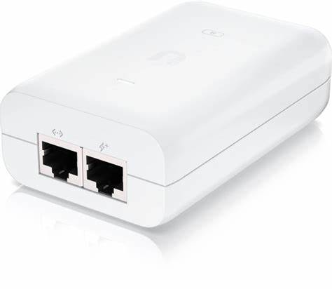 [U-POE-AT] Inyector PoE+ Ubiquiti para Alimentar Dispositivos Hasta 30 W