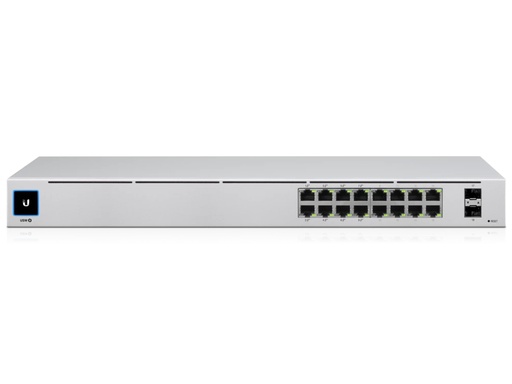 [USW-16-POE] Ubiquiti Switch UniFi 16 Ptos GIGA Capa 2, 8 Ptos POE 802.3AF/AT