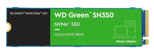 [SSD-PWD-0599] Disco de Estado Sólido SSD PCI-E 4.0 M.2 2280 500GB NVME WD GREEN SN350 WDS500G2G0C R/W 2400 MB/S