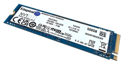 [SSD-PCK-0938] Disco de Estado Sólido SSD PCI-E 4.0 M.2 2280 500GB NVME KINGSTON NV2 SNV2S/500G R/W 3500 MB/S