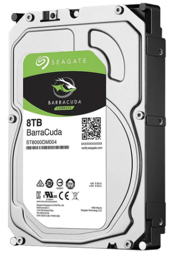 [HDD-SSE-0225] Disco duro para Videovigilancia SATA 3.5 8TB 5400RPM 256MB SEAGATE BARRACUDA ST8000DM004