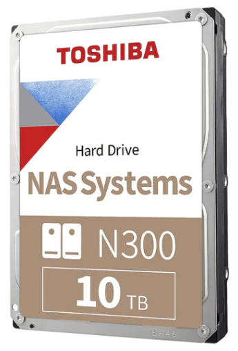 [HDD-NTO-1128] Disco Duro NAS SATA 3.5 10TB 7200RPM 256MB TOSHIBA N300 HDWG11AXZSTA