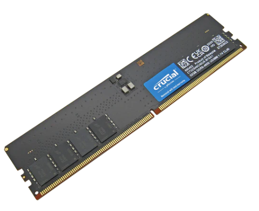[RAM-DCR-1137] Memoria RAM para Desktop DDR5 PC5-38400 32GB 4800MHZ CL40 1.1V DESKTOP CRUCIAL CT32G48C40U5