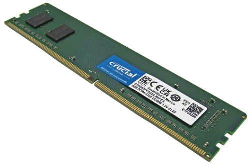 [RAM-DCR-0850] Memoria RAM para desktop DDR4 PC4-25600 8GB 3200MHZ CL22 1.2V Crucial CT8G4DFRA32A