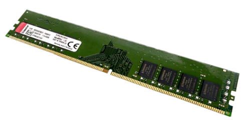 [RAM-DKI-0905] Memoria RAM para Desktop DDR4 PC4-25600 8GB 3200MHZ CL22 1.2V marca KINGSTON KVR32N22S8/8