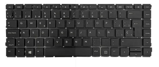[TEC-LHP-1058] Teclado para portátil HP 440-G8 M23769-001 i5-11 negro Español (Gen)