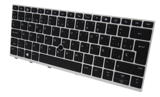 [TEC-LHP-1078] Teclado para portátil HP 830 G5-G6 Trackpoint Backlight Negro Español (ORG)