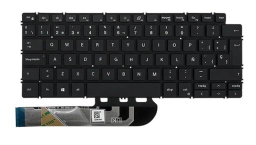 [TEC-LDE-1016] Teclado para portátil DELL Latitude 14 3410 Inspiron 5300 5490 VOSTRO 3400 NWD23 Español negro marco