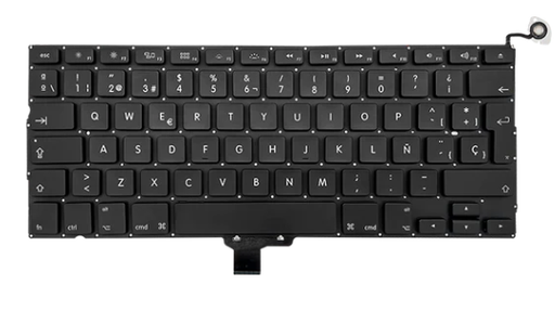 [TEC-LAP-0454] Teclado para portátil Apple Macbook Pro Unibody A1278 MB467 negro Español (GEN)