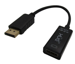 [CNV-DHX-1009] CONV DISPLAYPORT MACHO A HDMI V1.2 HEMBRA 4K 3D 30/60HZ XUE (CS5218)
