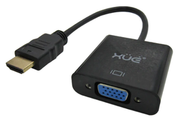 [CNV-HXU-0979] Convertidor HDMI a VGA HD 1920x1080P con Audio marca XUE