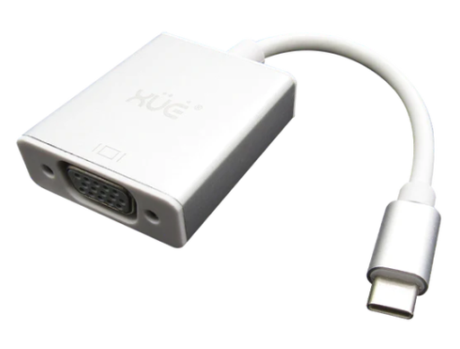 [CNV-UXU-0475] Convertidor USB-C a VGA 1080P (PC y Mac) marca XUE