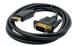 [CAB-DPV-0952] Cable Displayport macho a VGA macho 1080P 1920x1200 1.8M XUE®