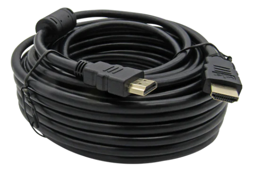 [CAB-HXU-0176] Cable HDMI v2.0 2160p 15M Macho a HDMI Macho Negro 4K 3D 19+1 24AWG OD 7.3MM 1/FILTRO XUE