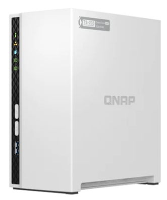 [NAS-TQN-1034] NAS torre 2-BAY QNAP TS-233 CPU ARM 4-CORE CORTEX-A55 2.0GHZ RAM 2GB MAX 1X1GLAN