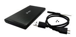 [ACC-CXU-0159] CAJA 2,5&quot; SATA USB 3.0 Externa para Disco Duro y SSD Negra