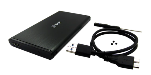 [ACC-CXU-0159] CAJA 2,5" SATA USB 3.0 Externa para Disco Duro y SSD Negra