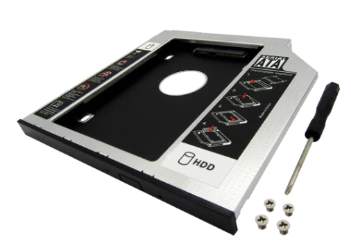 [DRI-IXU-0310] Caddy 9.5MM DVD+RW para Disco Duro 2.5" SATA (enclosure)