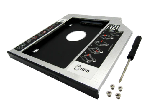 [DRI-IXU-0305] Caddy 12.7MM DVD+RW para Disco Duro 2.5" SATA (enclosure)