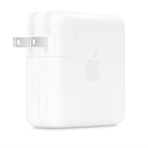 [MKU63AM/A] Adaptador de corriente para Mac USB‑C de 67 W