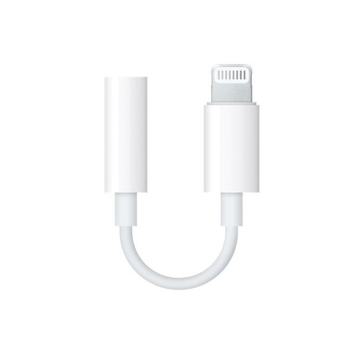 [MMX62AM/A] Adaptador Apple Lightning a audio 3.5mm - Color Blanco