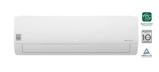 [VS122C7] Aire Acondicionado Tipo Mini Split Dualcool Standard  LG 12.000 BTU/H - No Wifi, Compresor DUAL Inverter - 220V