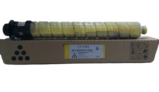 [841919ECO] Cartucho de Tóner Amarillo Ricoh MP C2003/MP C2503/MP C2004 ECO