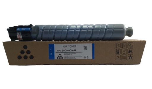 [841725ECO] Cartucho de Tóner Cyan Ricoh MP C300/MP C400/MP C401 ECO