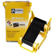[800033-801] Cinta Zebra Monocromática Negra 1000 Impresiones para ZXP3