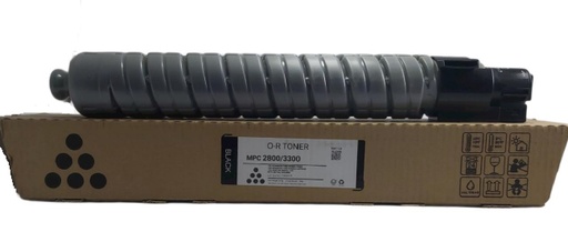 [841276ECO] Cartucho de Tóner Negro Ricoh MP C2800/MP C3300 ECO