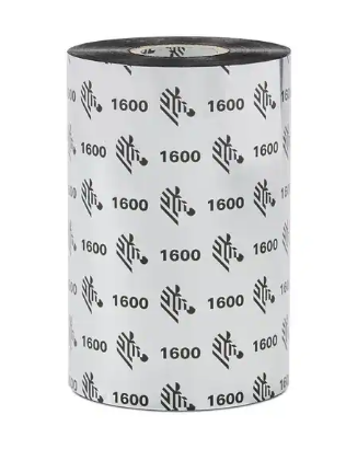 [6081330] Cinta Zebra Ribbon con Cera Negro, 11cm x 450m, 18 Rollos