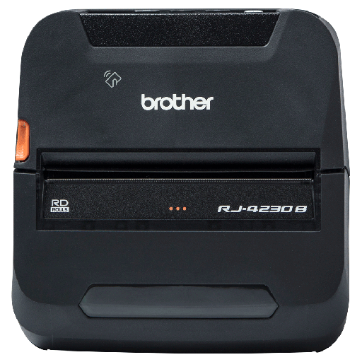 [RJ4230BL] Impresora Portatil Termica RuggedJet RJ4230BL: Mobile 4" DT Printer w/USB, Bluetooth/MFi, NFC Pairing