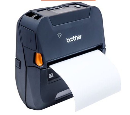 [RJ4250WBL] Impresora Portátil Térmica RuggedJet RJ4250WBL: Mobile 4" DT Printer w/USB, Wi-Fi, Bluetooth/MFi, NFC Pairing