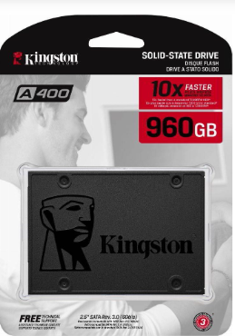 [SA400S37/960G] Disco Kingston Turbo 960GB – Para PC Arranque Ultra Rápido 