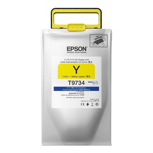 [T973420] Bolsa de Tinta Amarilla T973 Epson WF-C869R