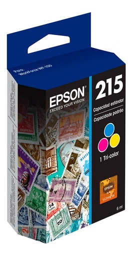 [T215520-AL] Cartucho de Tinta Tricolor 215 Epson WF-100