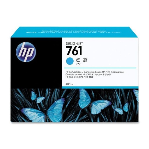 [CM994A] Cartucho de Tinta Cyan 761 HP Designjet T7100/T7200