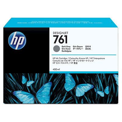 [CM996A] Cartucho de Tinta Gris Oscuro 761 HP Designjet T7100/T7200
