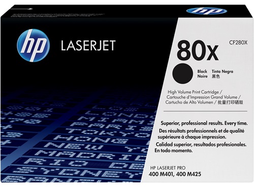 [CF280X] Cartucho de Tóner Negro 80X HP Laserjet M401/M425