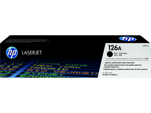 [CE310A] Cartucho de Tóner Negro HP 126A CP1025/CP1025NW