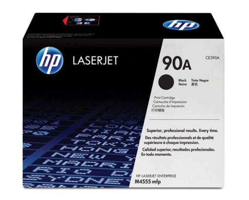[CE390A] Cartucho de Tóner Negro 90A HP Laserjet M4555