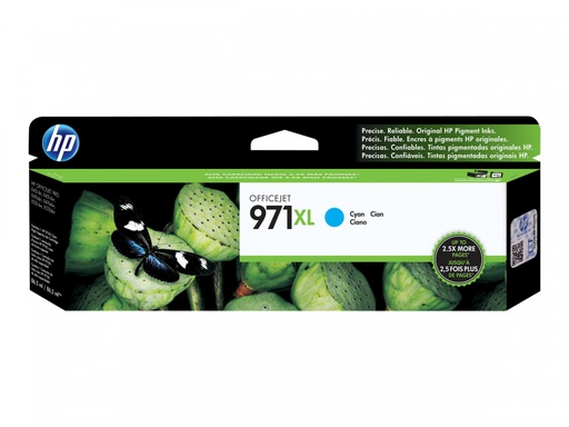 [CN626AM] Cartucho de Tinta Cyan 971XL HP Officejet PRO X451DN/X476DW