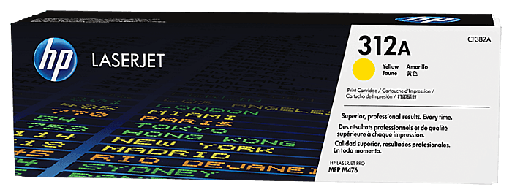 [CF382A] Cartucho de Tóner Amarillo 312A HP Laserjet PRO MFP M476DN/MFP M476DW/MFP M476NW